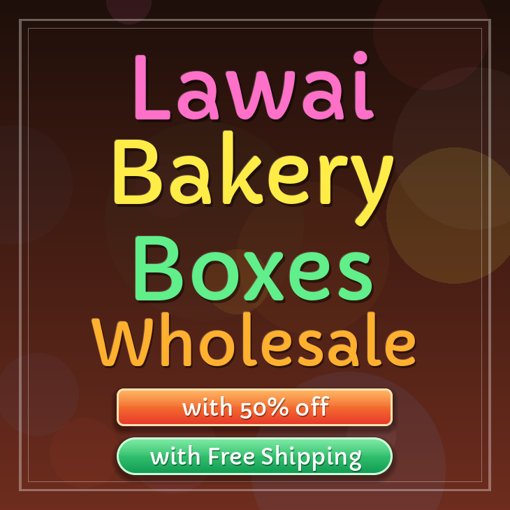 Lawai bakery boxes