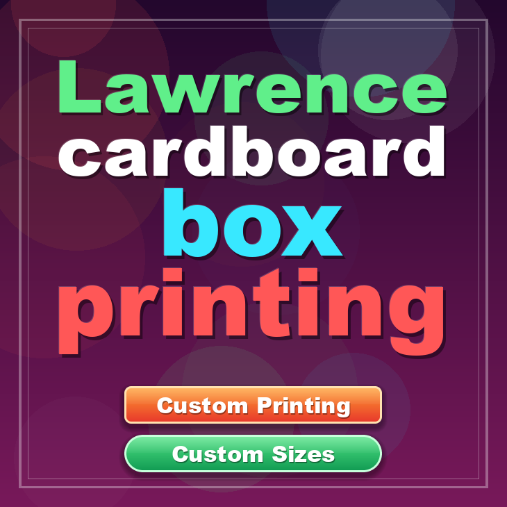 Lawrence cardboard box printing
