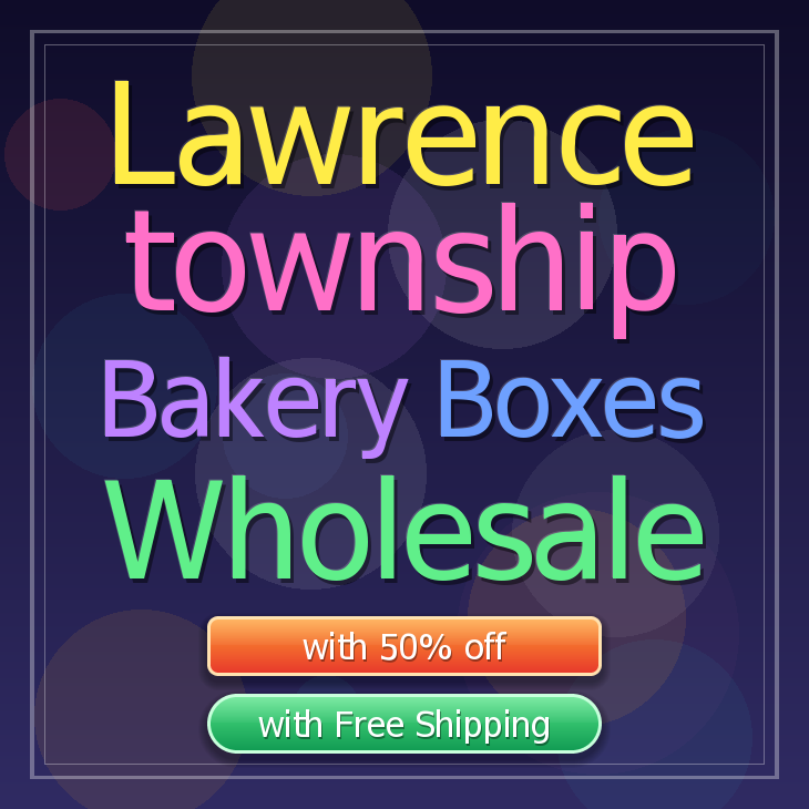 Lawrence Township bakery boxes
