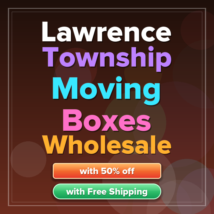 Lawrence Township moving boxes