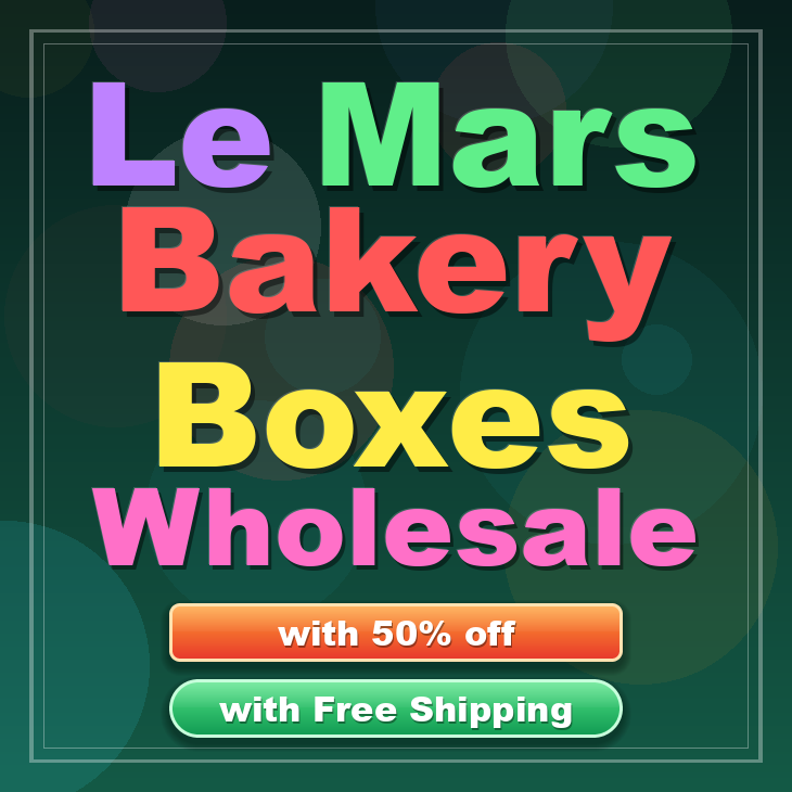 Le Mars bakery boxes