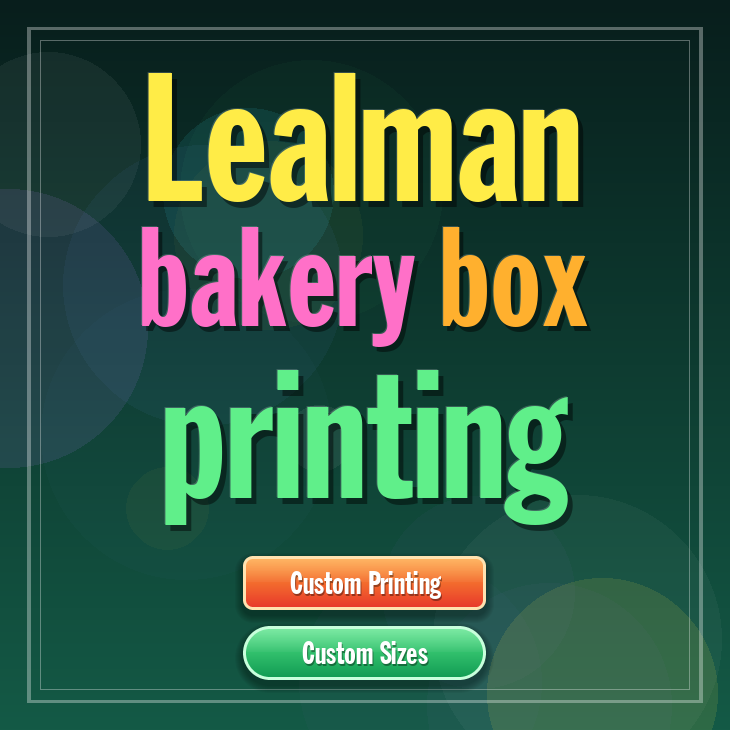 Lealman bakery box printing