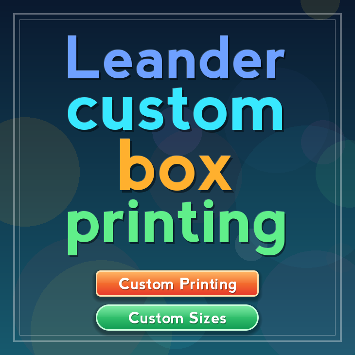 Leander custom box printing