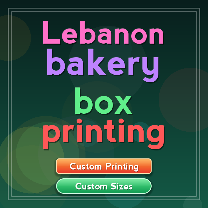 Lebanon bakery box printing