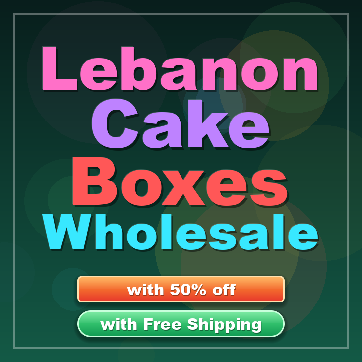 Lebanon cake boxes