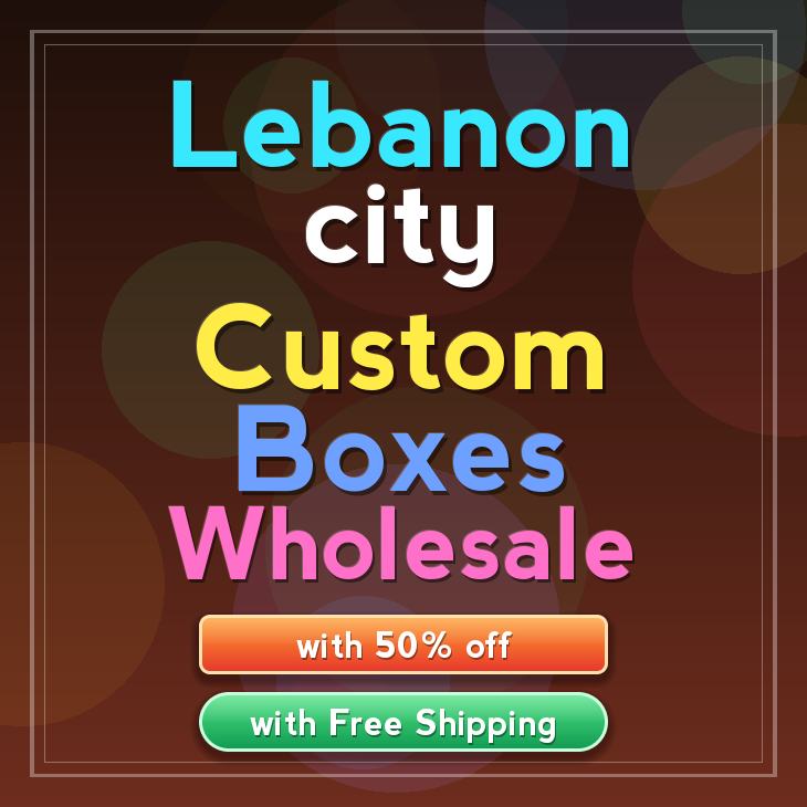 Lebanon city custom boxes