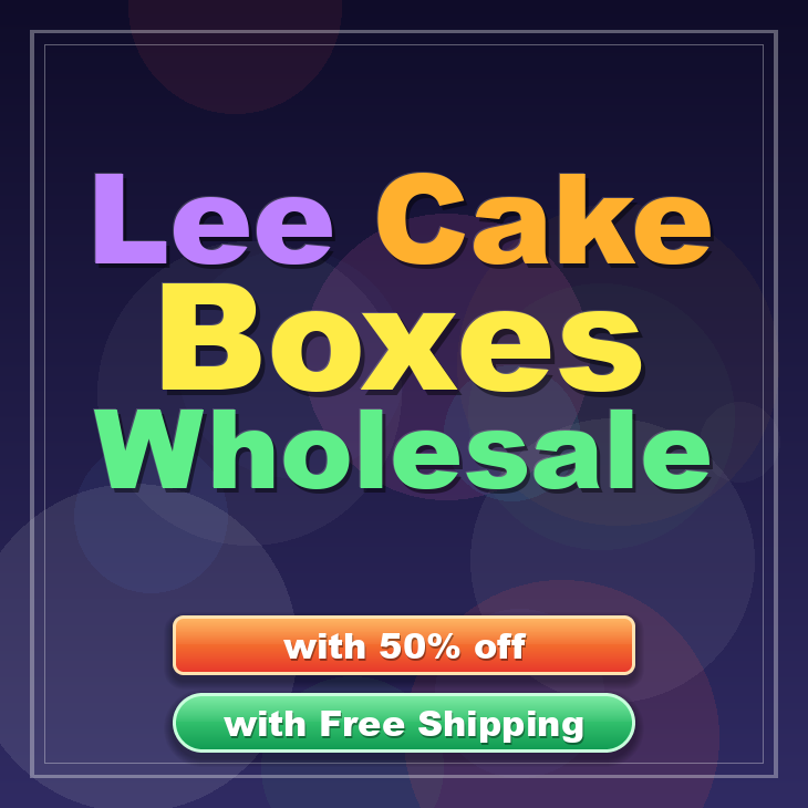 Lee cake boxes