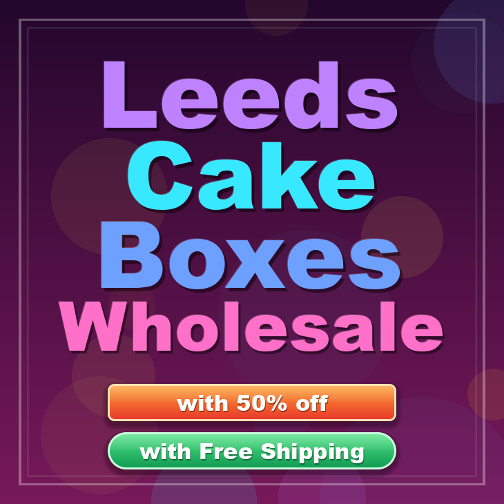 Leeds cake boxes