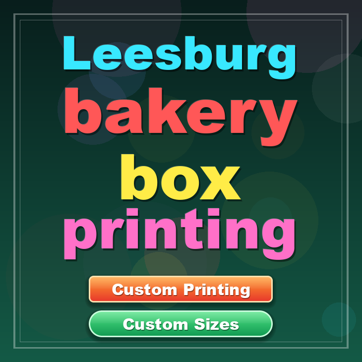 Leesburg bakery box printing