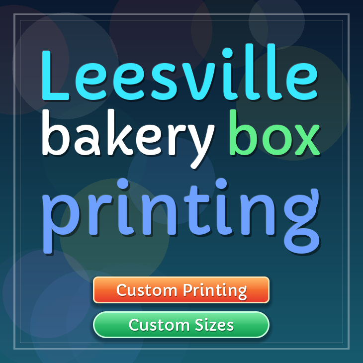 Leesville bakery box printing