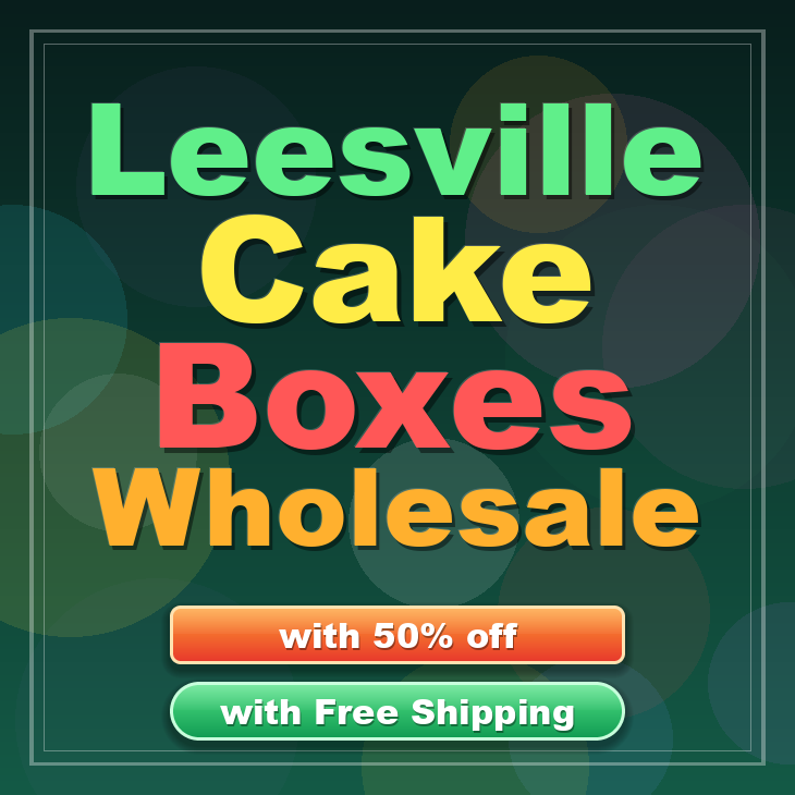 Leesville cake boxes