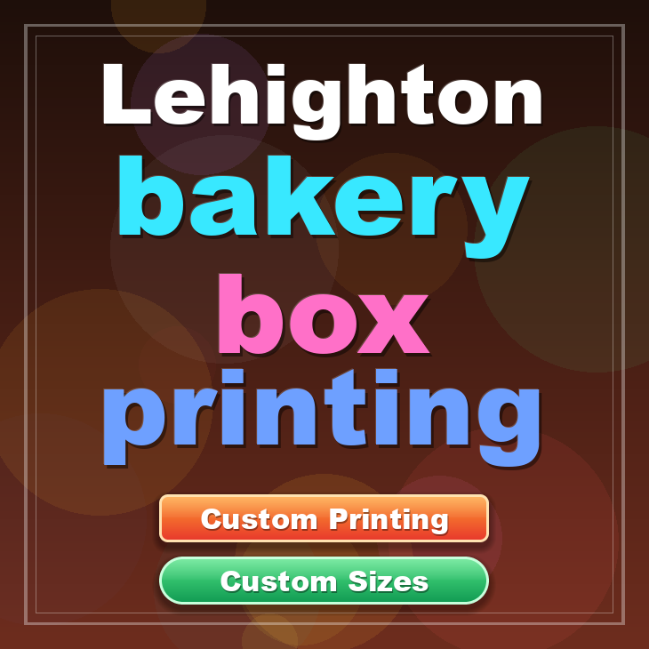 Lehighton bakery box printing