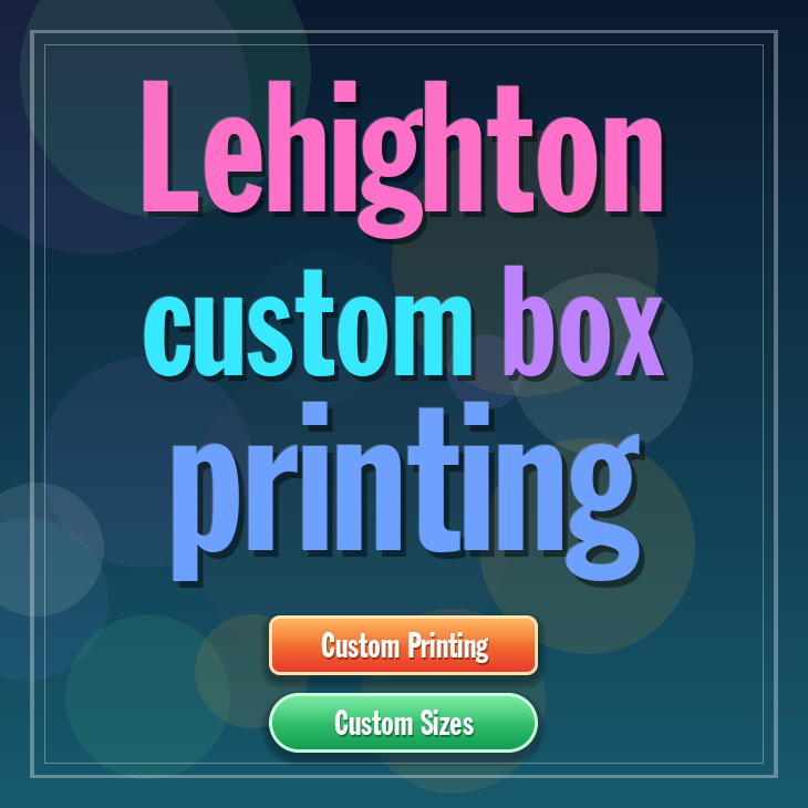 Lehighton custom box printing