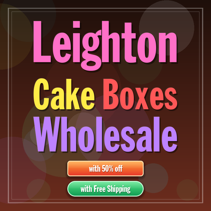 Leighton cake boxes