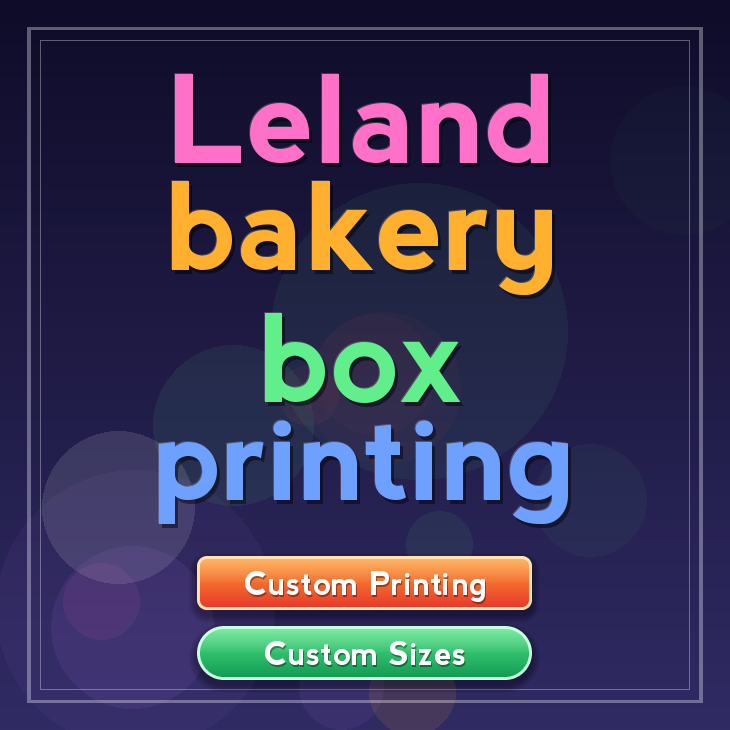 Leland bakery box printing