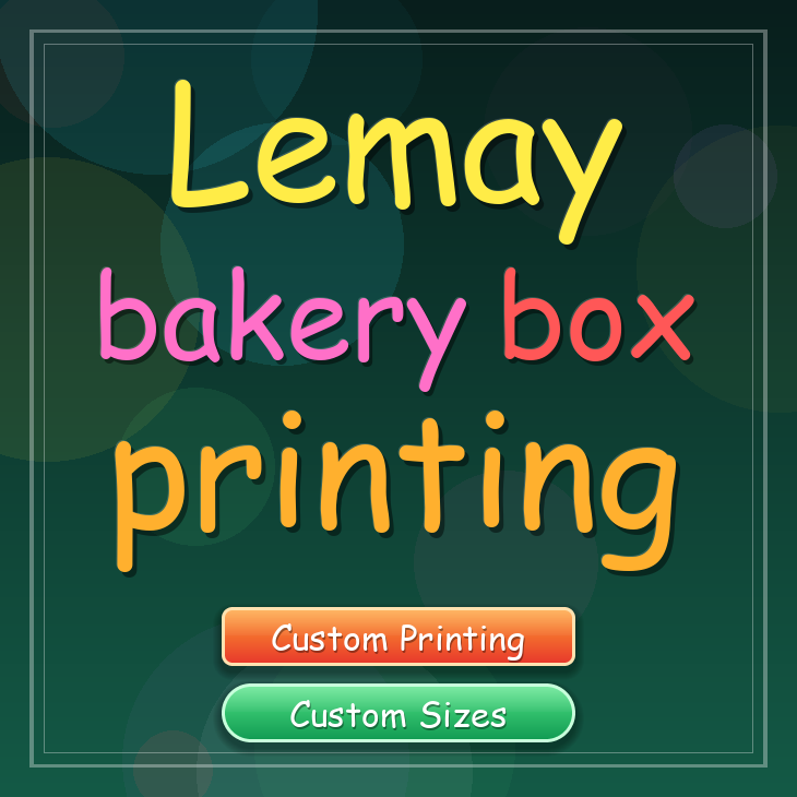 Lemay bakery box printing