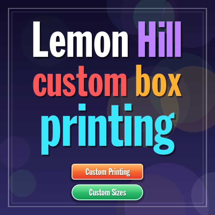 Lemon Hill custom box printing