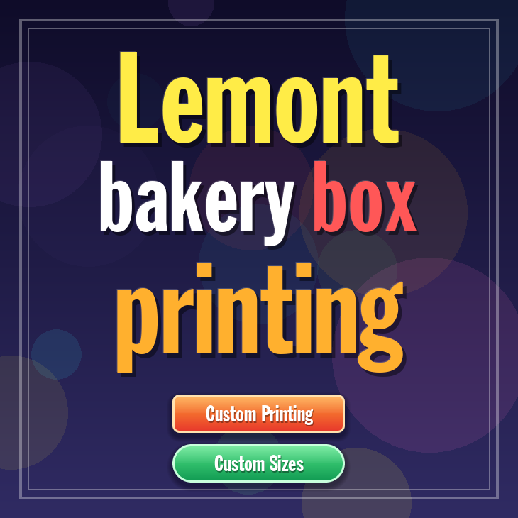 Lemont bakery box printing