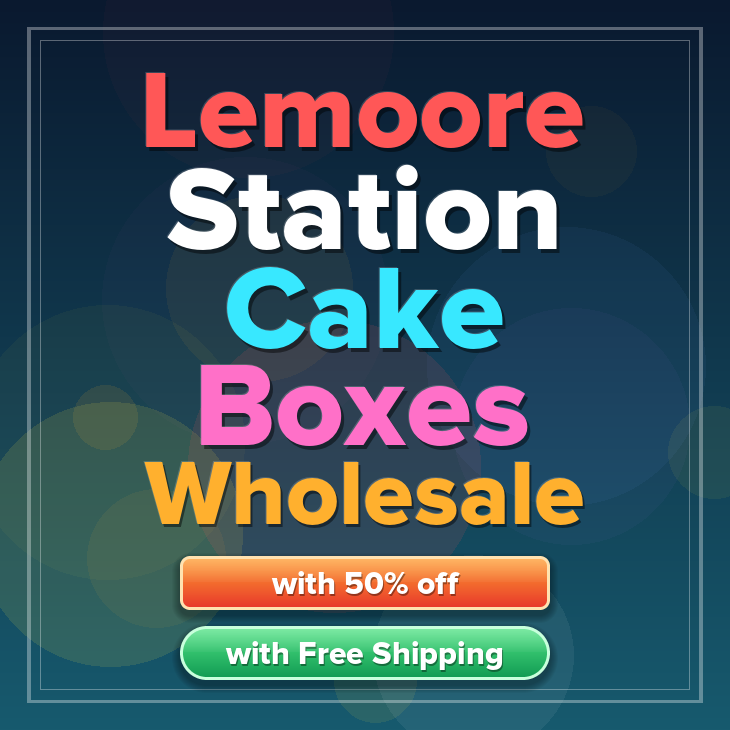 Lemoore Station cake boxes