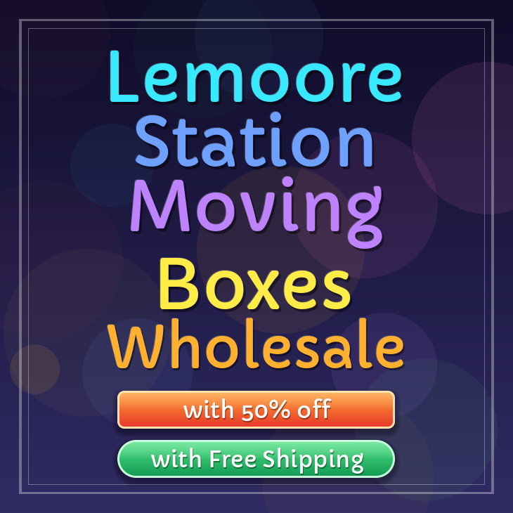 Lemoore Station moving boxes