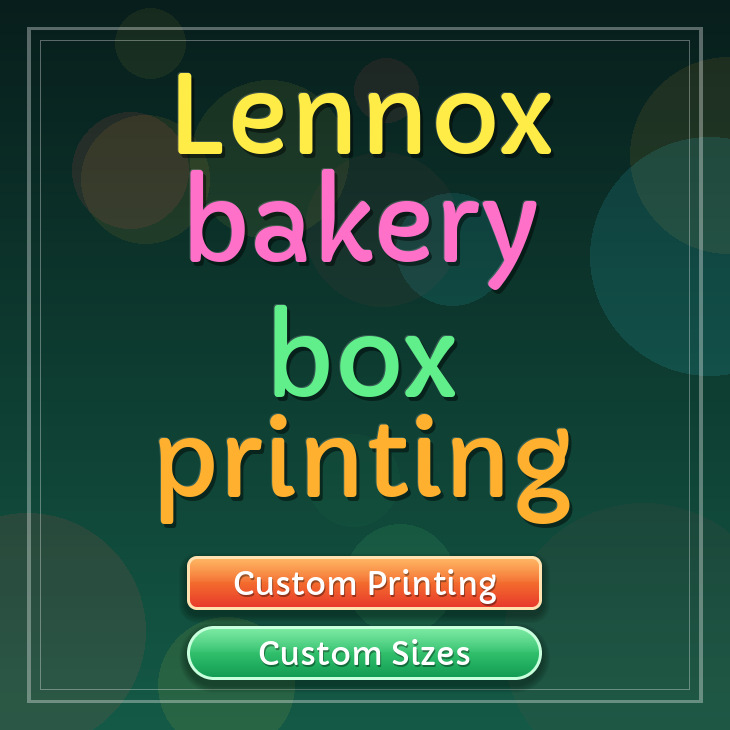 Lennox bakery box printing