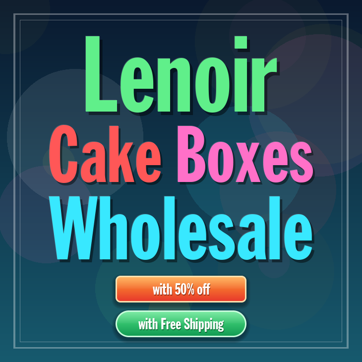 Lenoir cake boxes