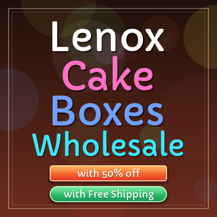 Lenox cake boxes