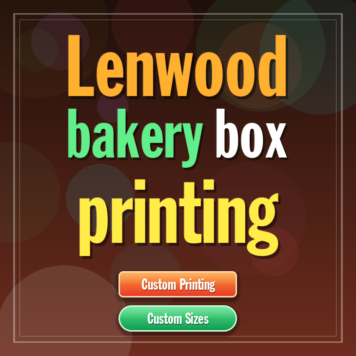 Lenwood bakery box printing