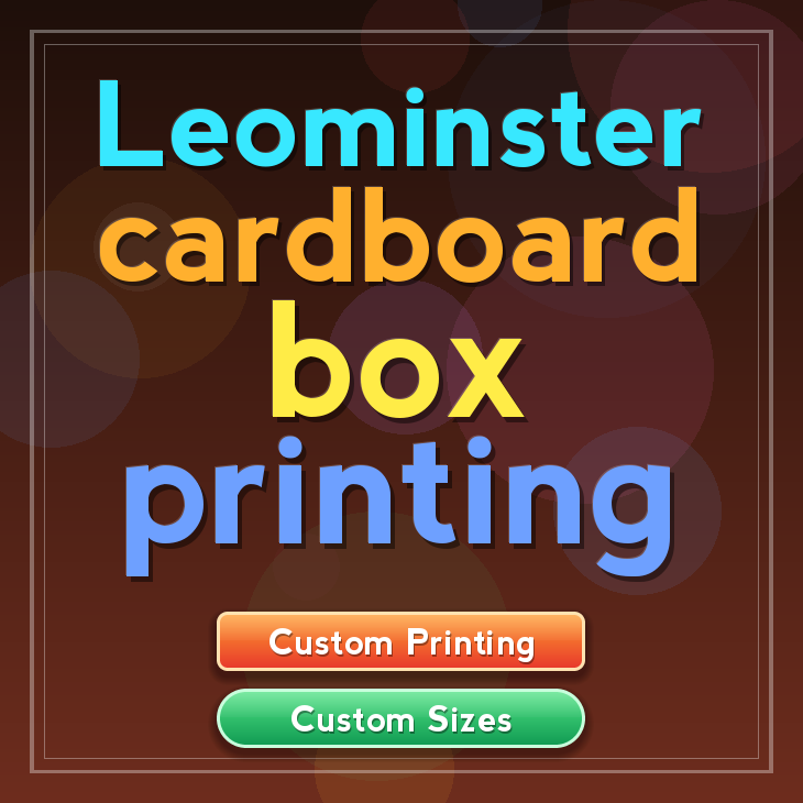 Leominster cardboard box printing