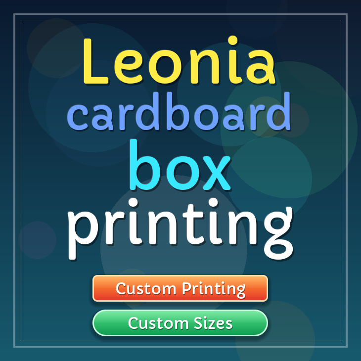 Leonia cardboard box printing