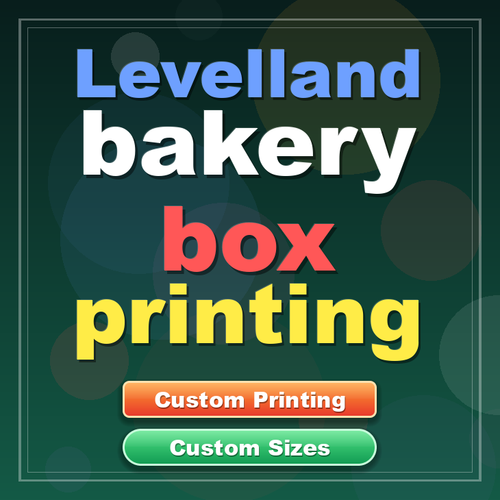 Levelland bakery box printing