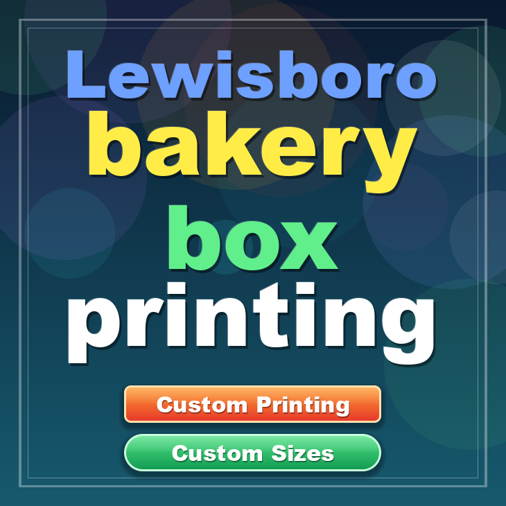 Lewisboro bakery box printing
