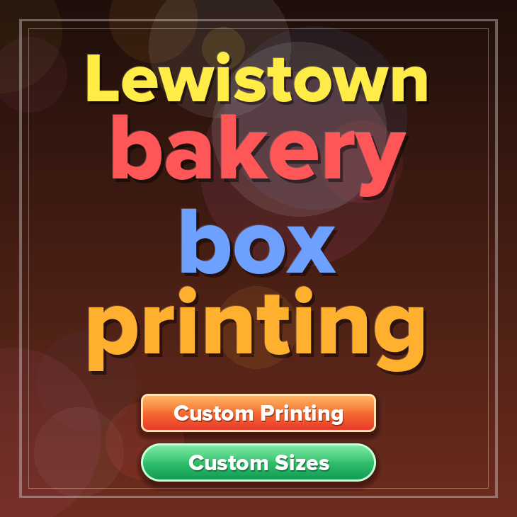 Lewistown bakery box printing