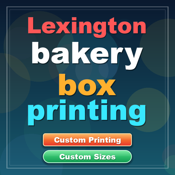 Lexington bakery box printing