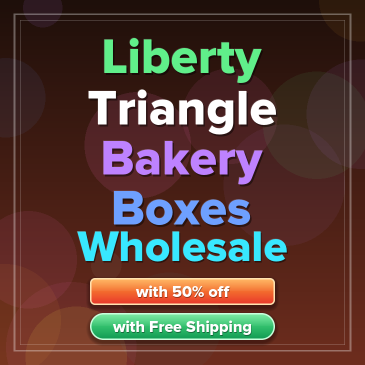 Liberty Triangle bakery boxes