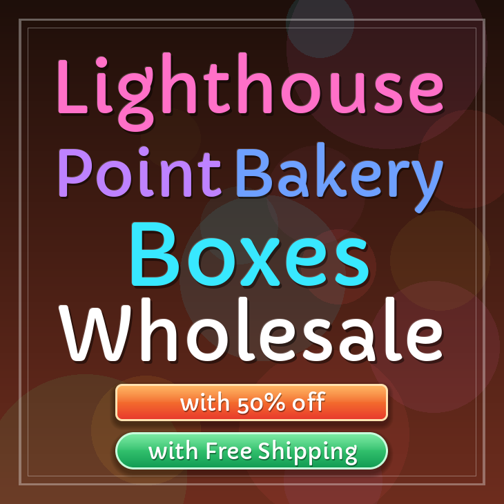 Lighthouse Point bakery boxes