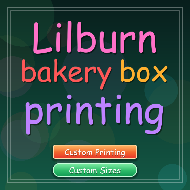 Lilburn bakery box printing