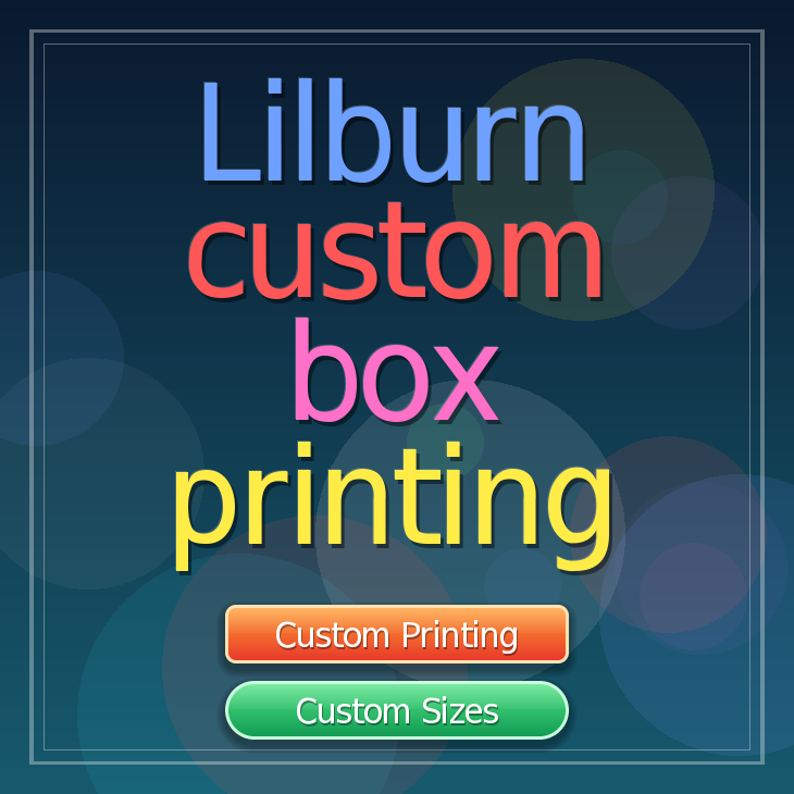 Lilburn custom box printing