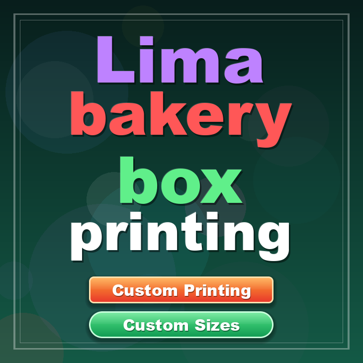 Lima bakery box printing