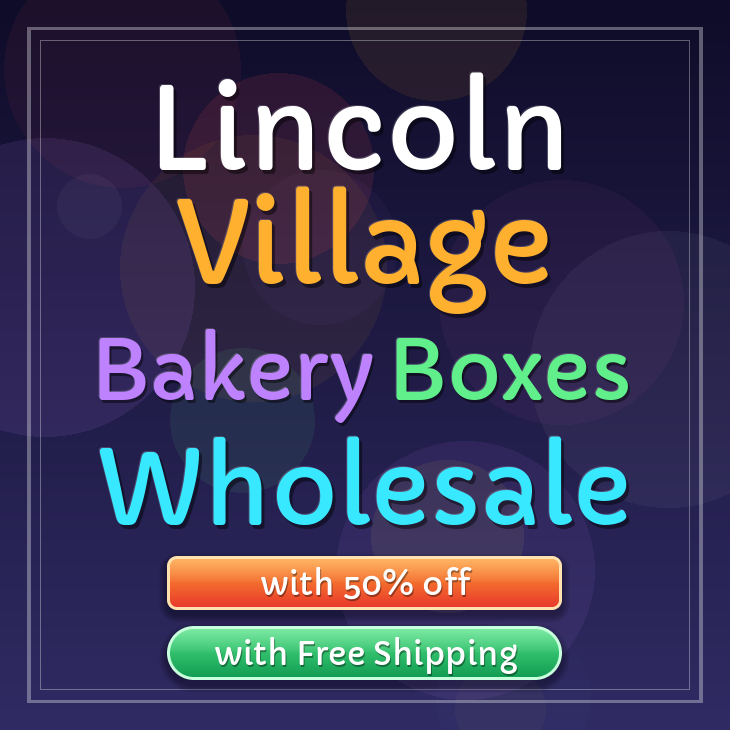 Lincoln Village bakery boxes
