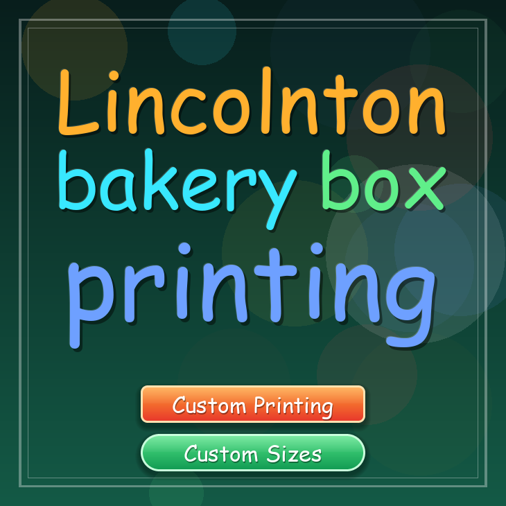 Lincolnton bakery box printing