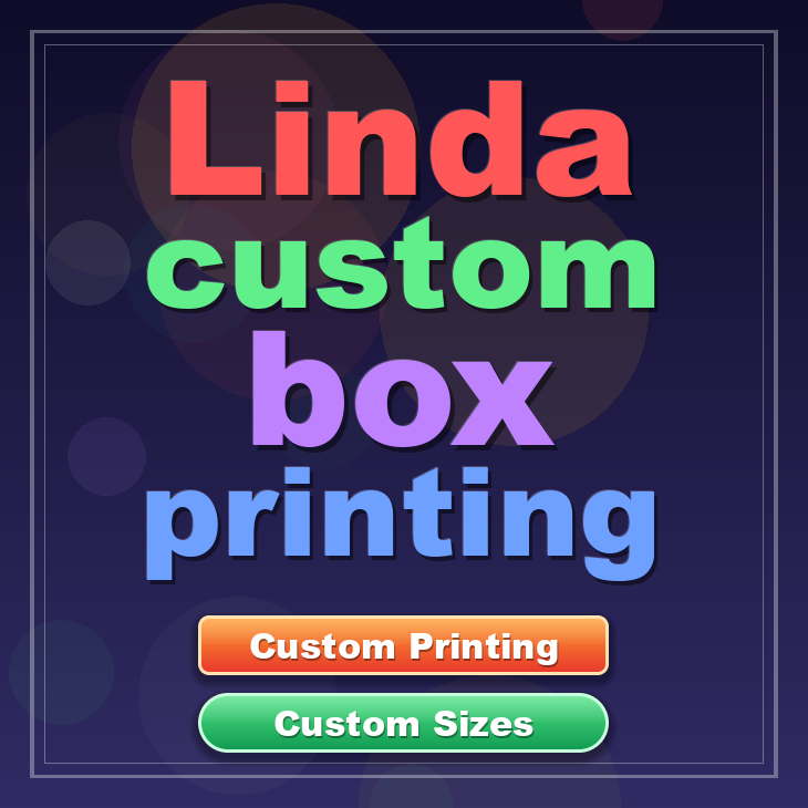 Linda custom box printing