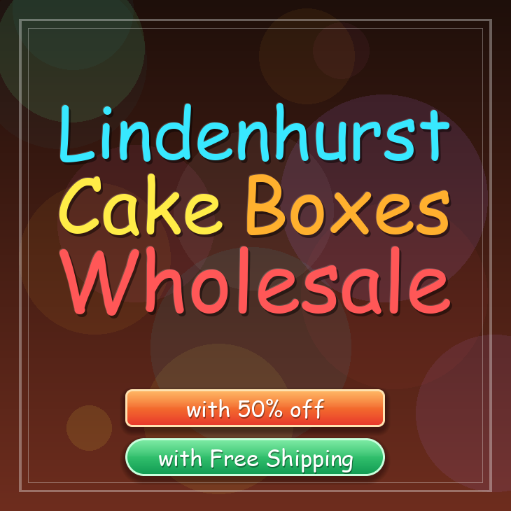 Lindenhurst cake boxes