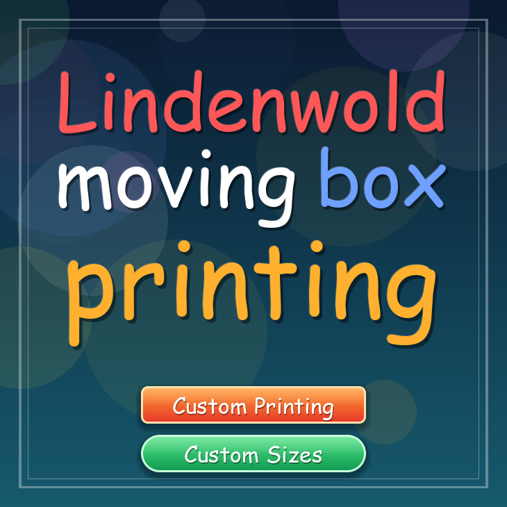 Lindenwold moving box printing