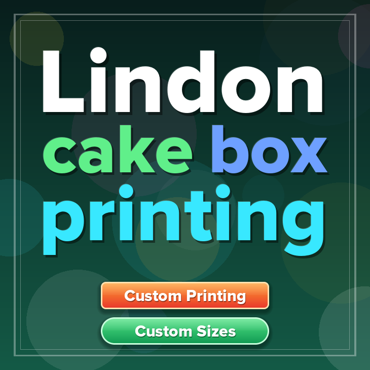 Lindon cake box printing