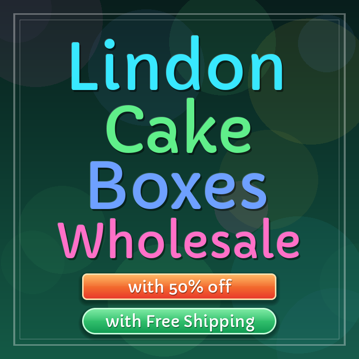 Lindon cake boxes