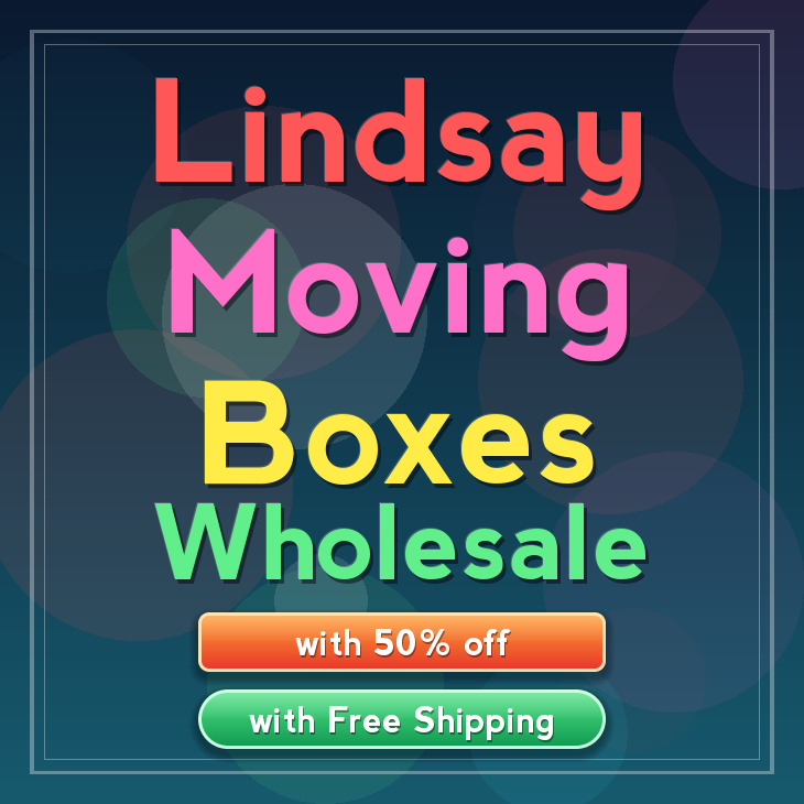 Lindsay moving boxes