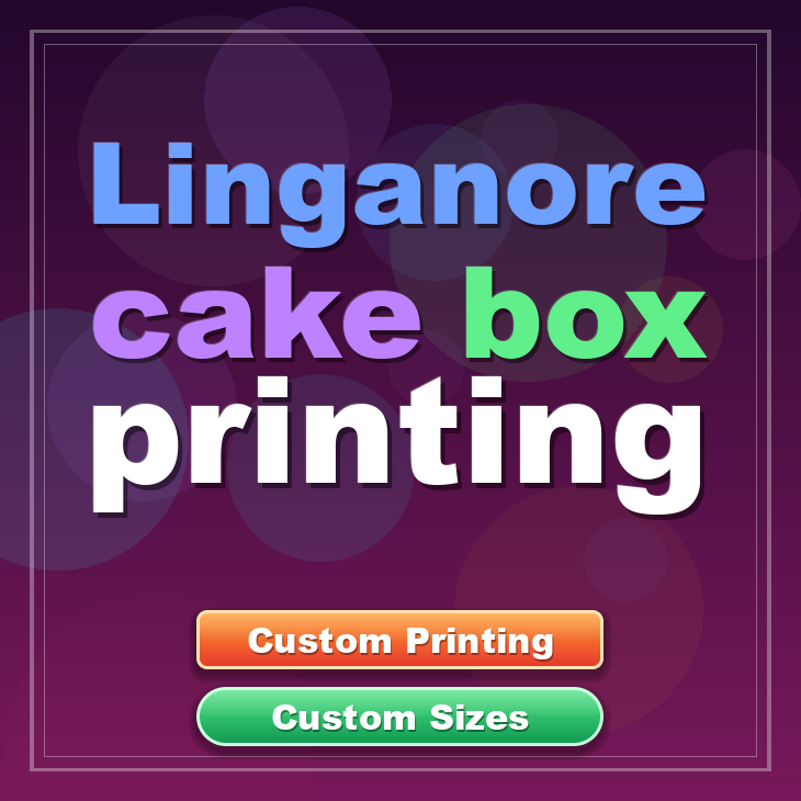 Linganore cake box printing