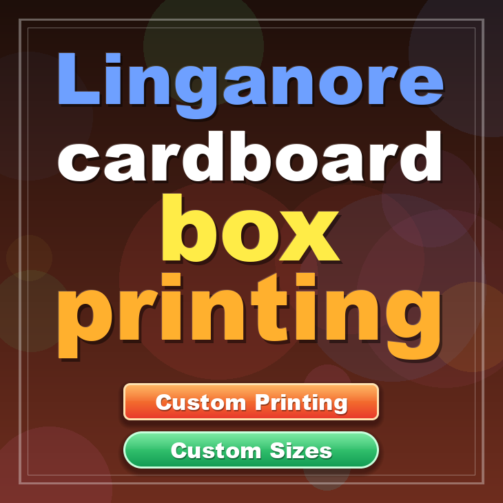 Linganore cardboard box printing