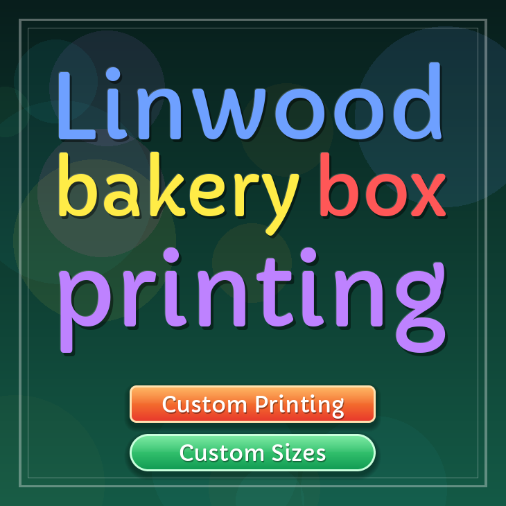 Linwood bakery box printing